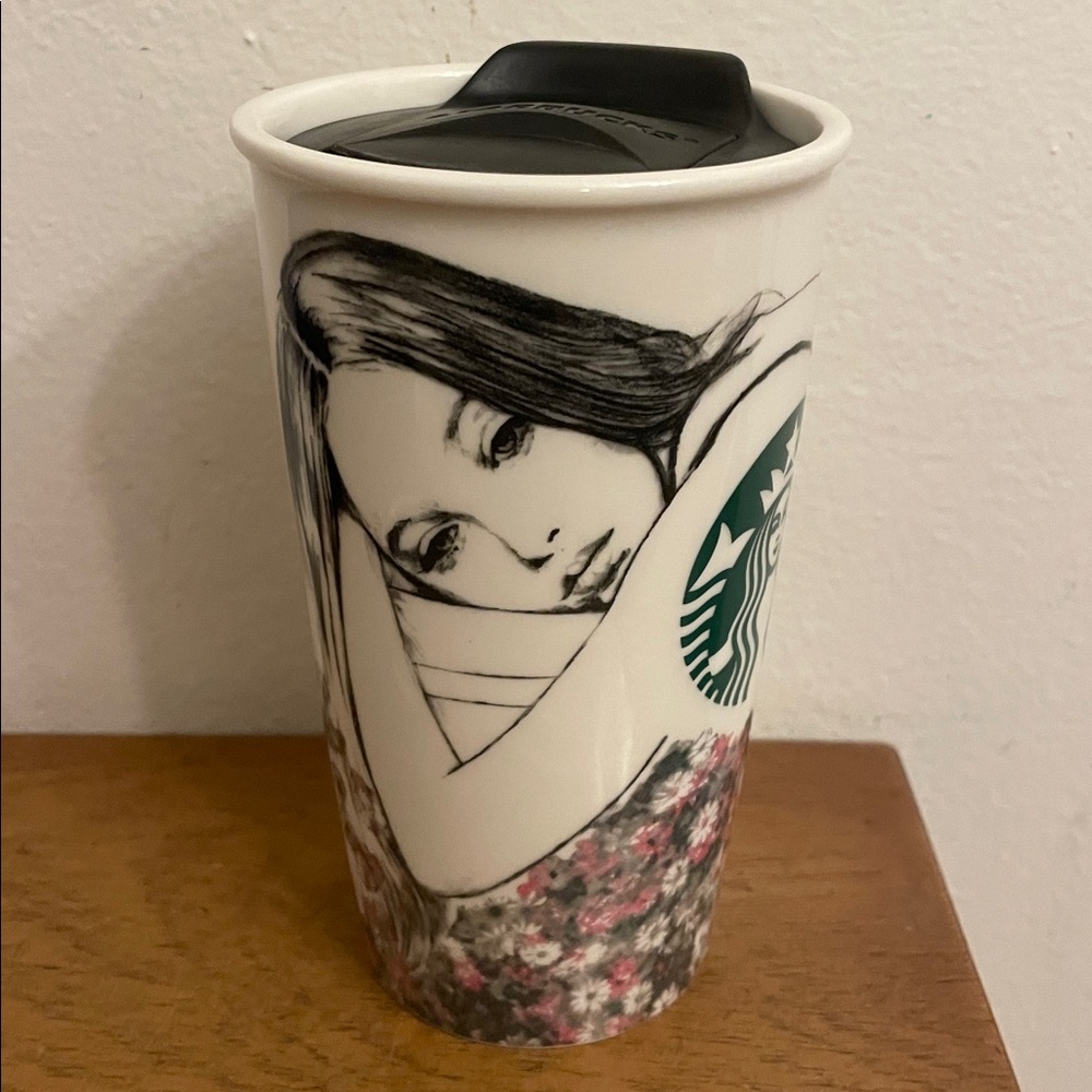 Starbucks Charlotte Ronson Ceramic Travel Mug